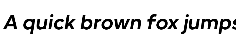 Preview of FONTSPRING DEMO - Rewalt Bold Italic font