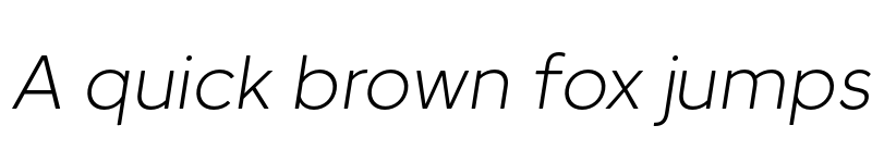 Preview of FONTSPRING DEMO - Rewalt Light Italic font