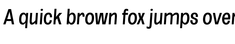 Preview of FONTSPRING DEMO - Rgular UltCond SeObli Italic font