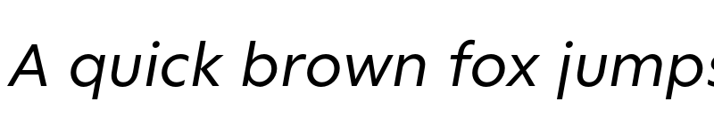 Preview of FONTSPRING DEMO - Ricardo ALT Italic font