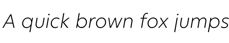 Preview of FONTSPRING DEMO - Ricardo ALT XLightIt Regular font
