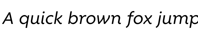 Preview of FONTSPRING DEMO - Ricardo ITA Italic font