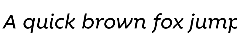 Preview of FONTSPRING DEMO - Ricardo ITA Medium Regular font