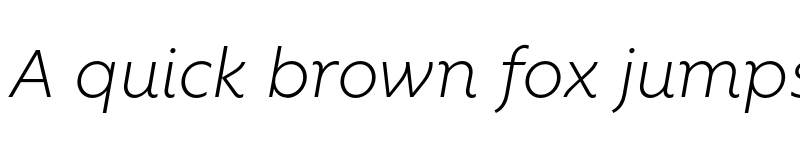 Preview of FONTSPRING DEMO - Ricardo ITA XLight Regular font