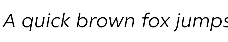 Preview of FONTSPRING DEMO - Ricardo LightIt Regular font