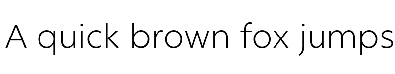 Preview of FONTSPRING DEMO - Ricardo XLight Regular font