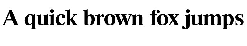 Preview of FONTSPRING DEMO - Riccione Serial Bold font