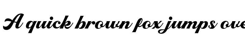 Preview of FONTSPRING DEMO - Righton Script Regular font