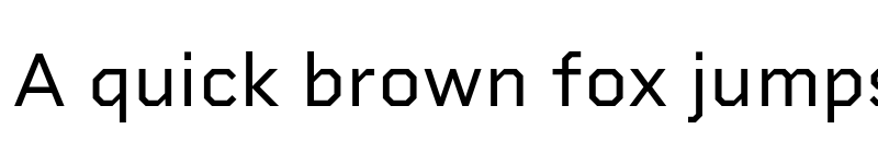 Preview of FONTSPRING DEMO - Rigid Square Regular font