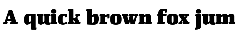 Preview of FONTSPRING DEMO - Rikna Black Regular font