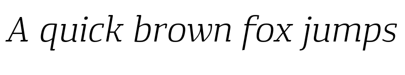 Preview of FONTSPRING DEMO - Rikna Regular Italic Regular font