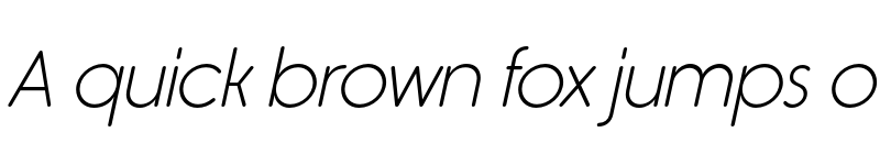 Preview of FONTSPRING DEMO - Rimouski Lt Italic font
