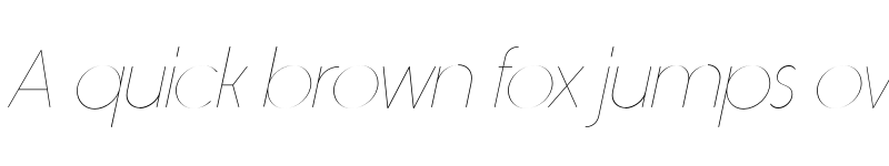 Preview of FONTSPRING DEMO - Rimouski Ul Italic font