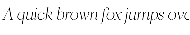 Preview of FONTSPRING DEMO - Ringle ExtLt Italic font