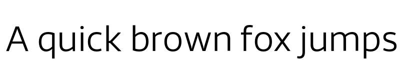 Preview of FONTSPRING DEMO - Riona Sans Light Regular font