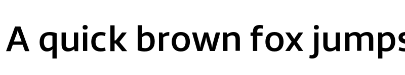 Preview of FONTSPRING DEMO - Riona Sans Medium Regular font