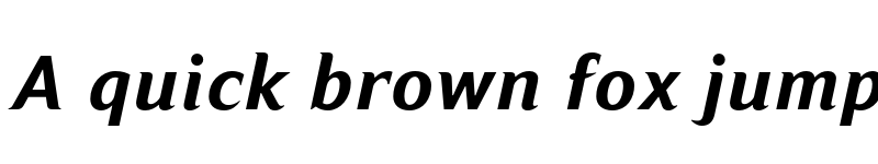 Preview of FONTSPRING DEMO - Ripe Apricot Bold Italic font