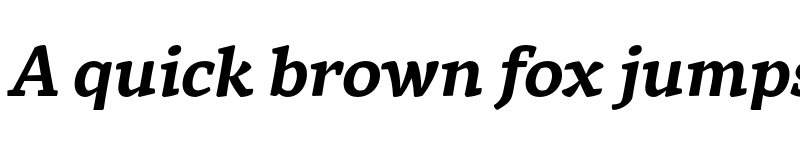 Preview of FONTSPRING DEMO - Rival Bold Italic font