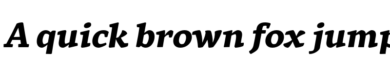 Preview of FONTSPRING DEMO - Rival ExtraBold Italic font