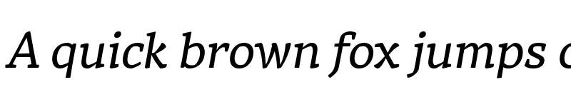 Preview of FONTSPRING DEMO - Rival Italic font