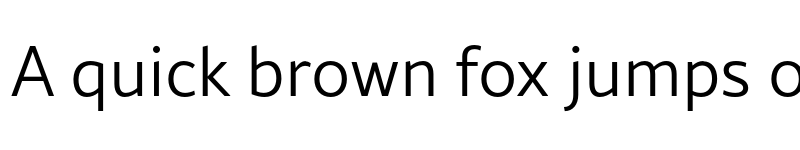 Preview of FONTSPRING DEMO - Rival Sans Light Regular font