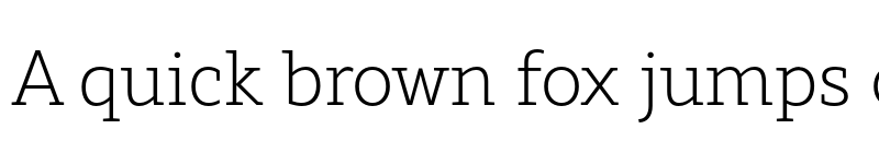 Preview of FONTSPRING DEMO - Rival Slab ExtraLight Regular font