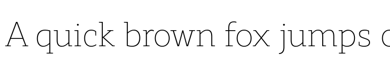 Preview of FONTSPRING DEMO - Rival Slab Thin Regular font