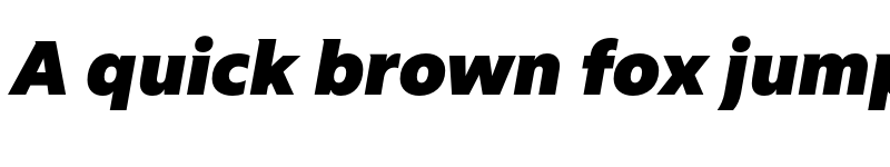 Preview of FONTSPRING DEMO - Riveta Black Italic font