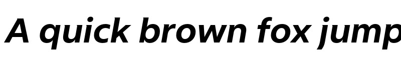 Preview of FONTSPRING DEMO - Riveta SemBd Italic font