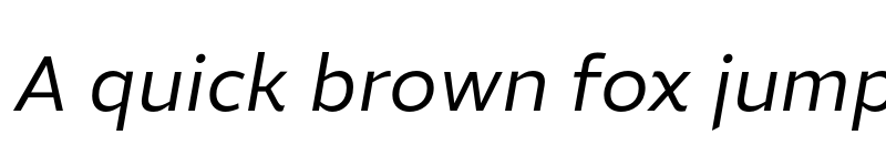 Preview of FONTSPRING DEMO - Roanne Book Italic Regular font