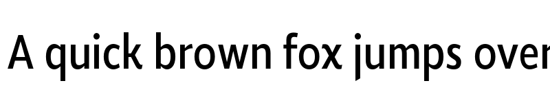 Preview of FONTSPRING DEMO - Roanne Cond Regular Regular font