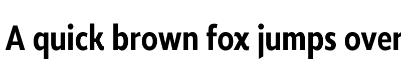 Preview of FONTSPRING DEMO - Roanne Cond SemiBold Regular font