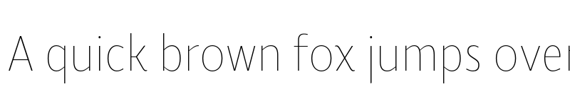 Preview of FONTSPRING DEMO - Roanne Cond Thin Regular font