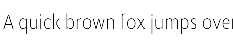 Preview of FONTSPRING DEMO - Roanne Cond UltraLight Regular font