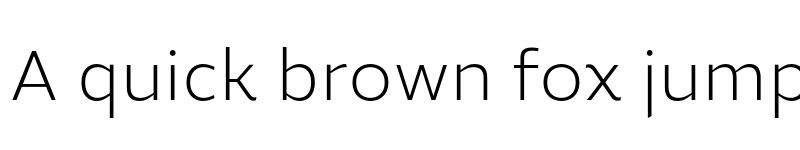 Preview of FONTSPRING DEMO - Roanne ExtraLight Regular font