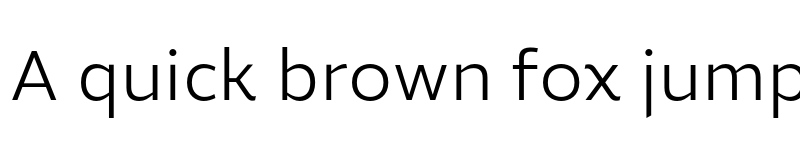 Preview of FONTSPRING DEMO - Roanne Light Regular font