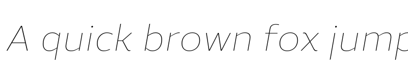 Preview of FONTSPRING DEMO - Roanne Thin Italic Regular font