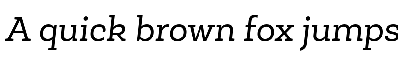 Preview of FONTSPRING DEMO - Roble Alt Italic font