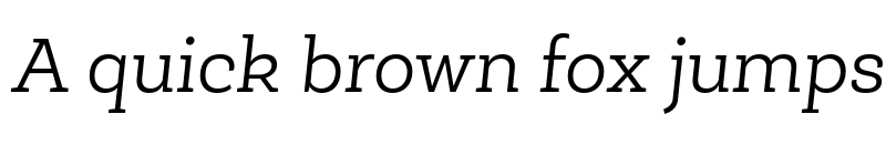 Preview of FONTSPRING DEMO - Roble Alt Light Light Italic font