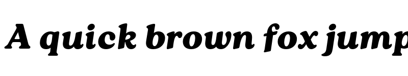 Preview of FONTSPRING DEMO - Roca One Heavy Italic font