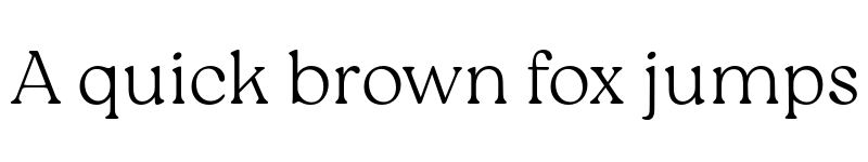 Preview of FONTSPRING DEMO - Roca Two Th Regular font
