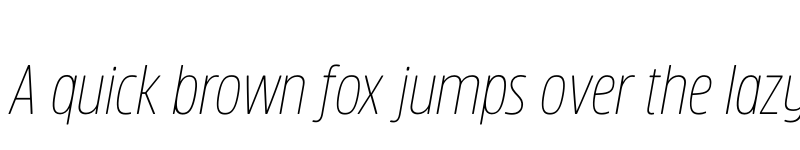 Preview of FONTSPRING DEMO - Rockeby Cd Lt It Regular font