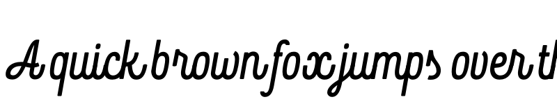 Preview of FONTSPRING DEMO - Rockeby ScOne Black Regular font