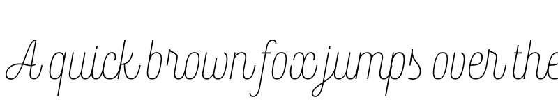 Preview of FONTSPRING DEMO - Rockeby ScOne Light Regular font