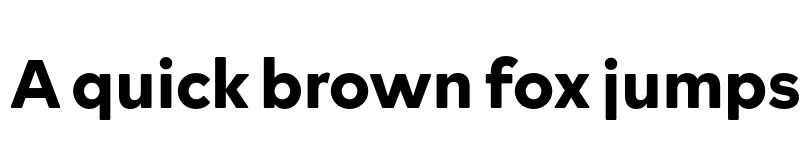 Preview of FONTSPRING DEMO - Rockford Sans Bold Regular font