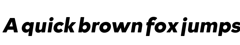 Preview of FONTSPRING DEMO - Rockford Sans Extrabold Italic Regular font