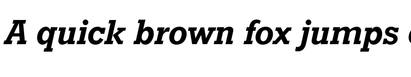 Preview of FONTSPRING DEMO - Rockingham Bold Italic font