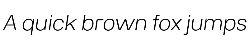 Preview of FONTSPRING DEMO - Rodley Light Italic font