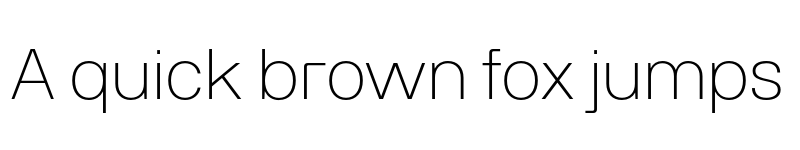 Preview of FONTSPRING DEMO - Rodley Thin Regular font