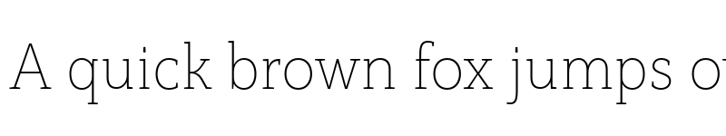 Preview of FONTSPRING DEMO - Rogliano Thin Regular font